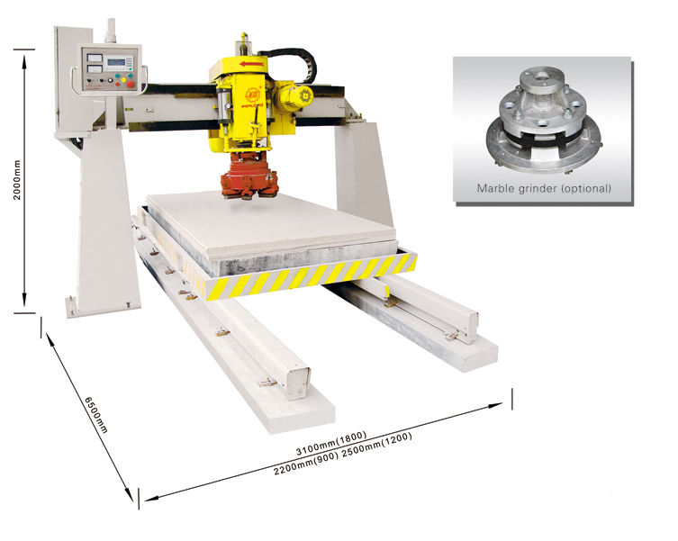 bridge single head automatic polisher,stone polishing machinery,stone polisher,bridge polisher,marble polisher,granite polisher,manmade stone polishier