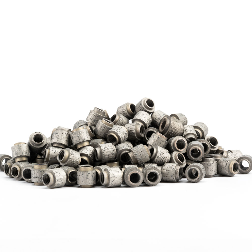 stone cutting wire saw beads,granite cutting wire saw beads,marble cutting wire saw beads