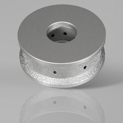 Vacuum Brazed CNC Profile Wheel