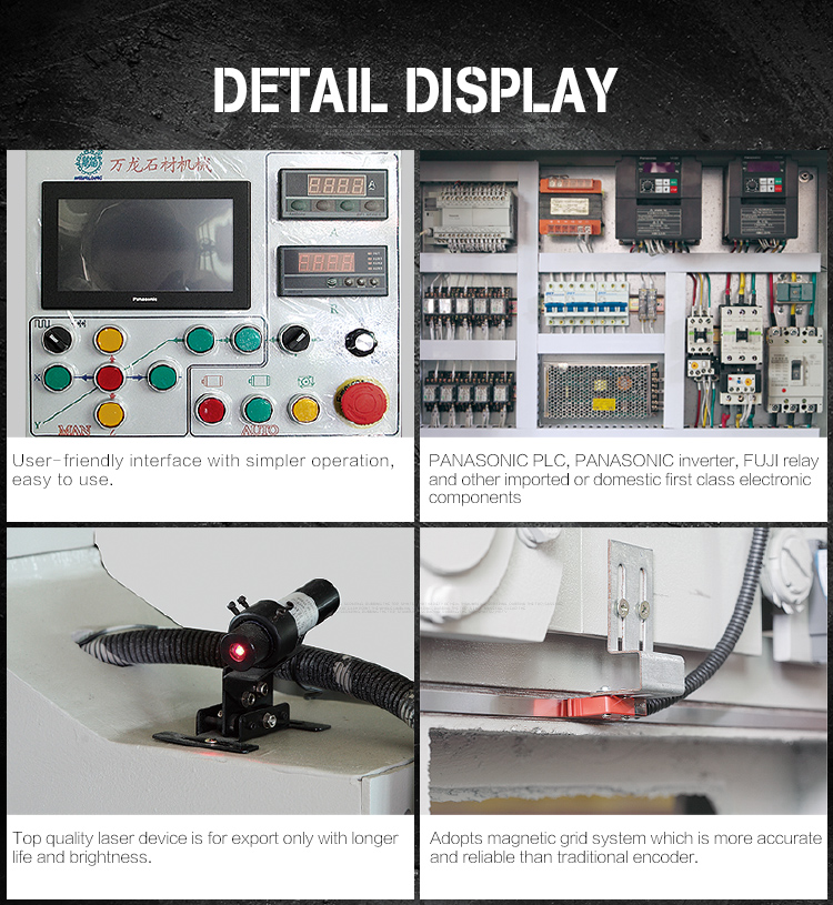 bridge cutting machine, stone slab cutting machinery, stone cutter machine