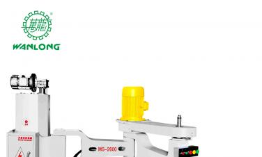 What is the reason for the automatic drop of the hand-held stone polishing machine