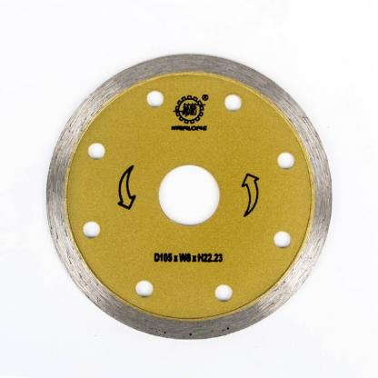 115 մմ Սառը մամլիչ Սինտերված Շարունակական Rim Diamond Saw Blade