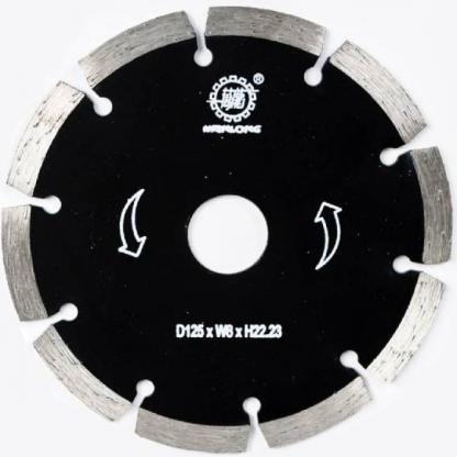 125 մմ Diamond Arrow Saw Blade Քարի և Բետոնի կտրման համար