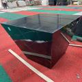 Mable Marquina noir pour plateau de table