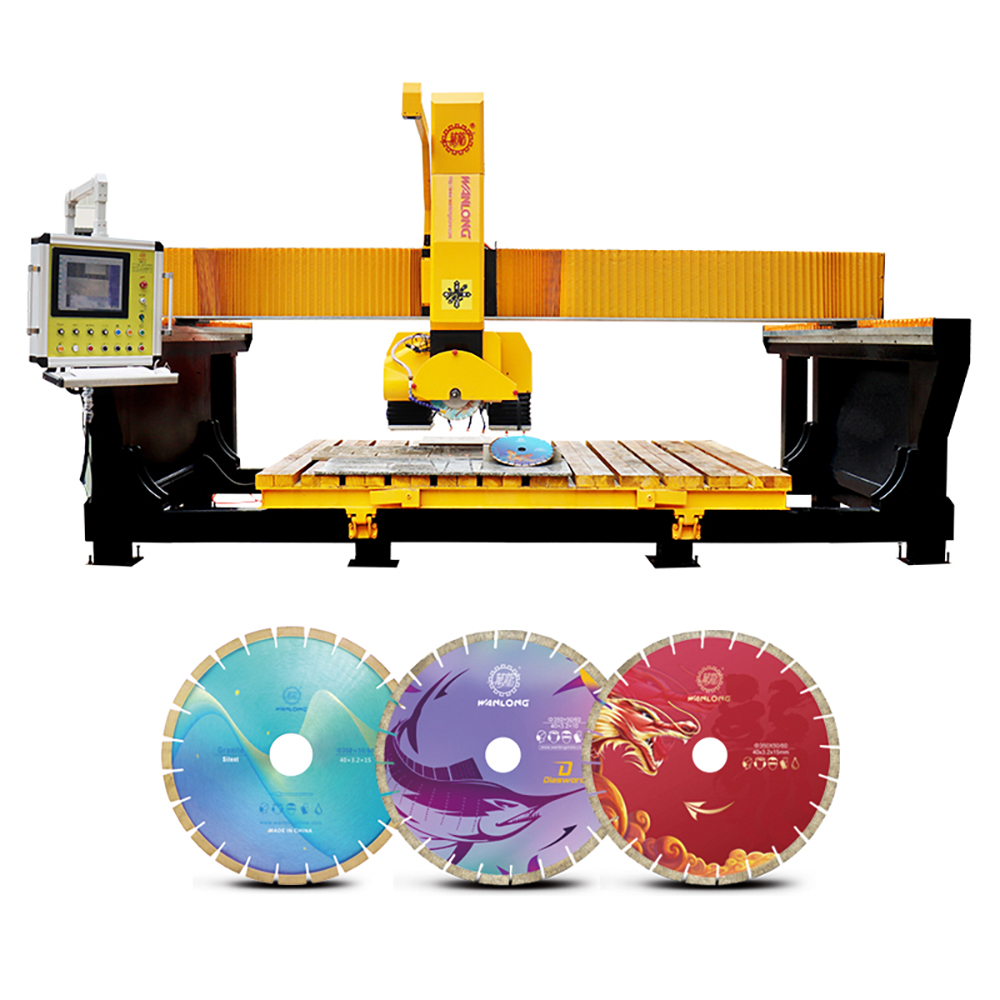 5 Axis CNC Laser Bridge Saw Machine - WANLONG