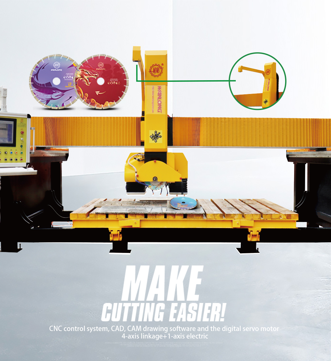 5 Axis CNC Laser Bridge Saw Machine