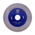 Turbo mesh diamond saw blade for cutting marble granite tile