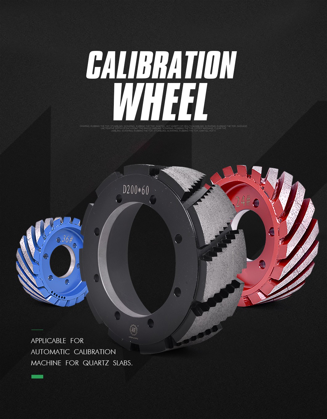 Stone Calibration Roller Abrasive Tools