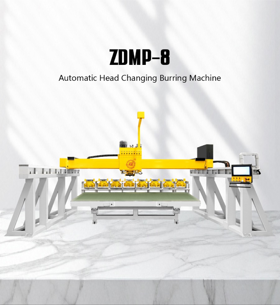 Máquina de fresagem com troca automática de cabeçote ZDMP-8
